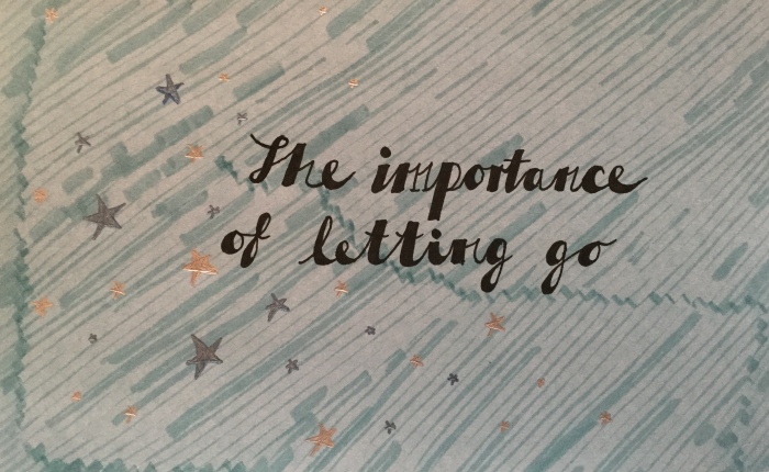 The importance of letting go